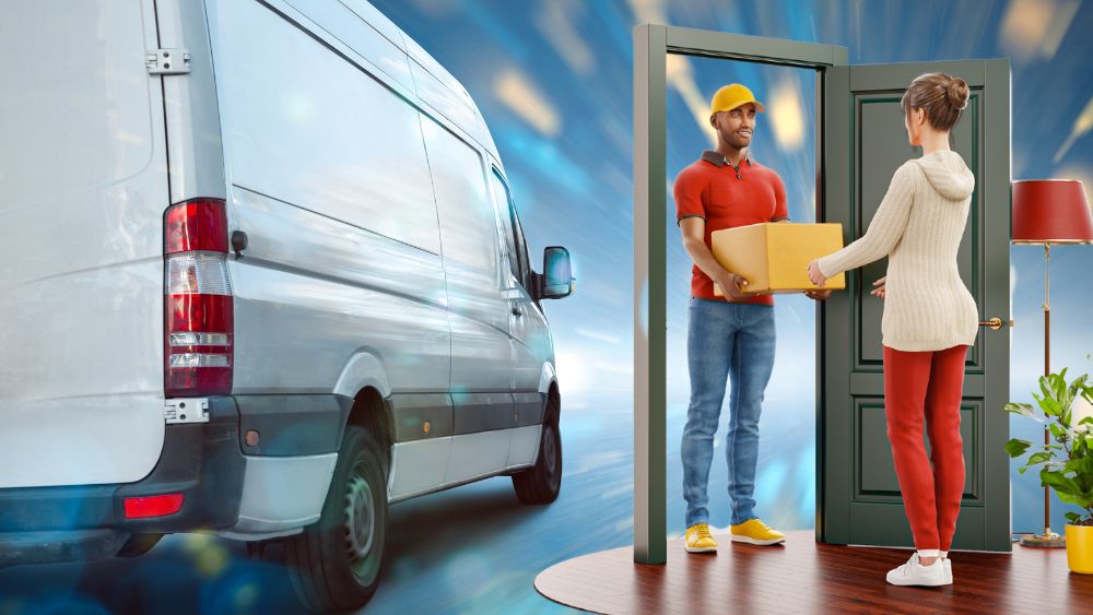 Entrega dedicada e Exclusiva